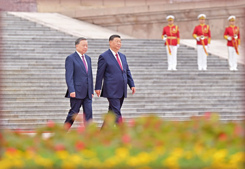第一观察·现场 | 中越两党两国最高领导人会晤传递重要信号